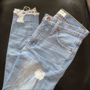 Madewell 9” High Rise Skinny Jeans